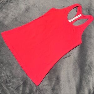 Lululemon Cool Racerback II Electric Coral Tank Top in Excellent Used Condition!
